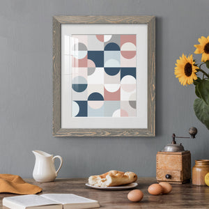 Modern Reflection - Barnwood Framed Art Print