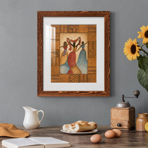 Rhythm - Barnwood Framed Art Print