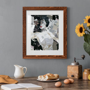 Runway Star - Barnwood Framed Art Print