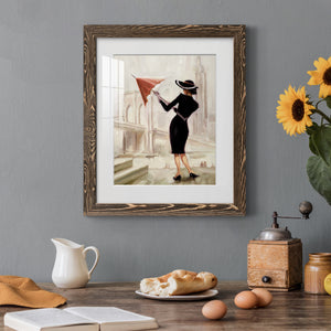 Hello, New York - Barnwood Framed Art Print