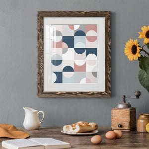 Modern Reflection - Barnwood Framed Art Print