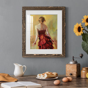 Copper Reflection - Barnwood Framed Art Print