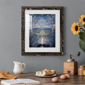 Solace II - Barnwood Framed Art Print