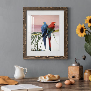 Palm Parrots - Barnwood
