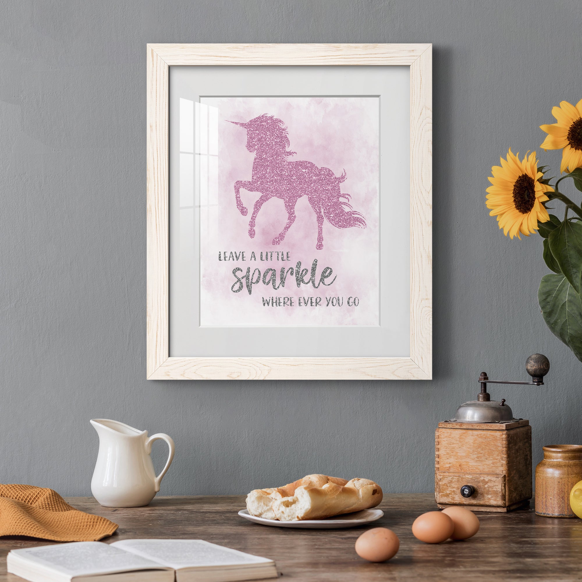 Sparkle - Barnwood Framed Art Print