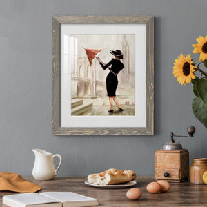 Hello, New York - Barnwood Framed Art Print