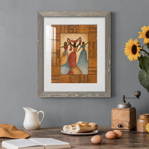 Rhythm - Barnwood Framed Art Print