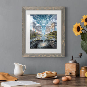 Genesis II - Barnwood Framed Art Print
