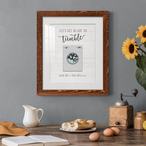 Tumble - Premium Framed Print - Distressed Barnwood Frame - Ready to Hang