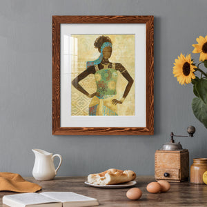 Tribal Vision I - Barnwood Framed Art Print