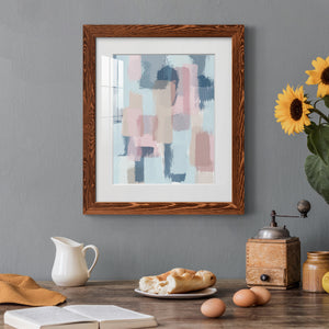 Mix of Spring - Barnwood Framed Art Print