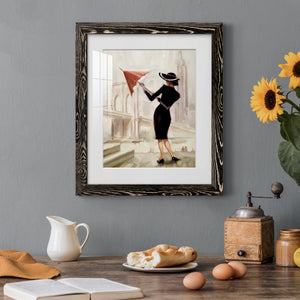 Hello, New York - Barnwood Framed Art Print