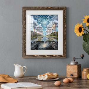 Genesis II - Barnwood Framed Art Print