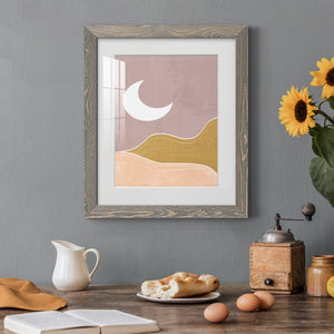 Sedona Moon - Premium Framed Print - Distressed Barnwood Frame - Ready to Hang