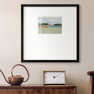 High Noon Vista Study I Premium Framed Print Double Matboard