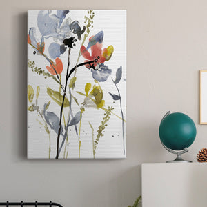 Flower Overlay II Premium Gallery Wrapped Canvas - Ready to Hang