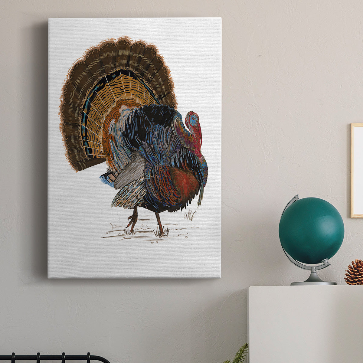 Turkey Study I Premium Gallery Wrapped Canvas - Ready to Hang