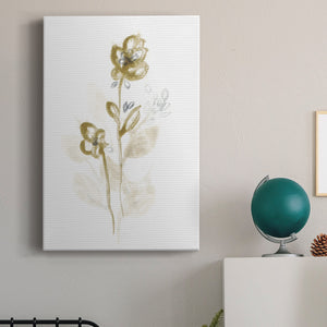 Bronze Spray III Premium Gallery Wrapped Canvas - Ready to Hang