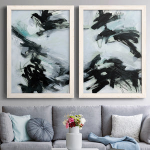 Ocean Current I - Premium Framed Canvas 2 Piece Set - Ready to Hang