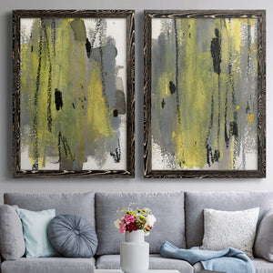 Loft Pastel I - Barnwood Framed Canvas Set