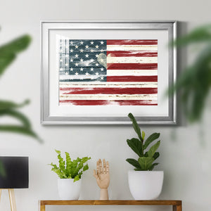 Heart of America - Modern Framed Art Print