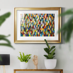 Confetti II - Modern Framed Art Print