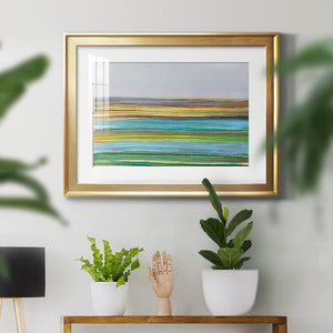Parallel Striae I - Modern Framed Art Print