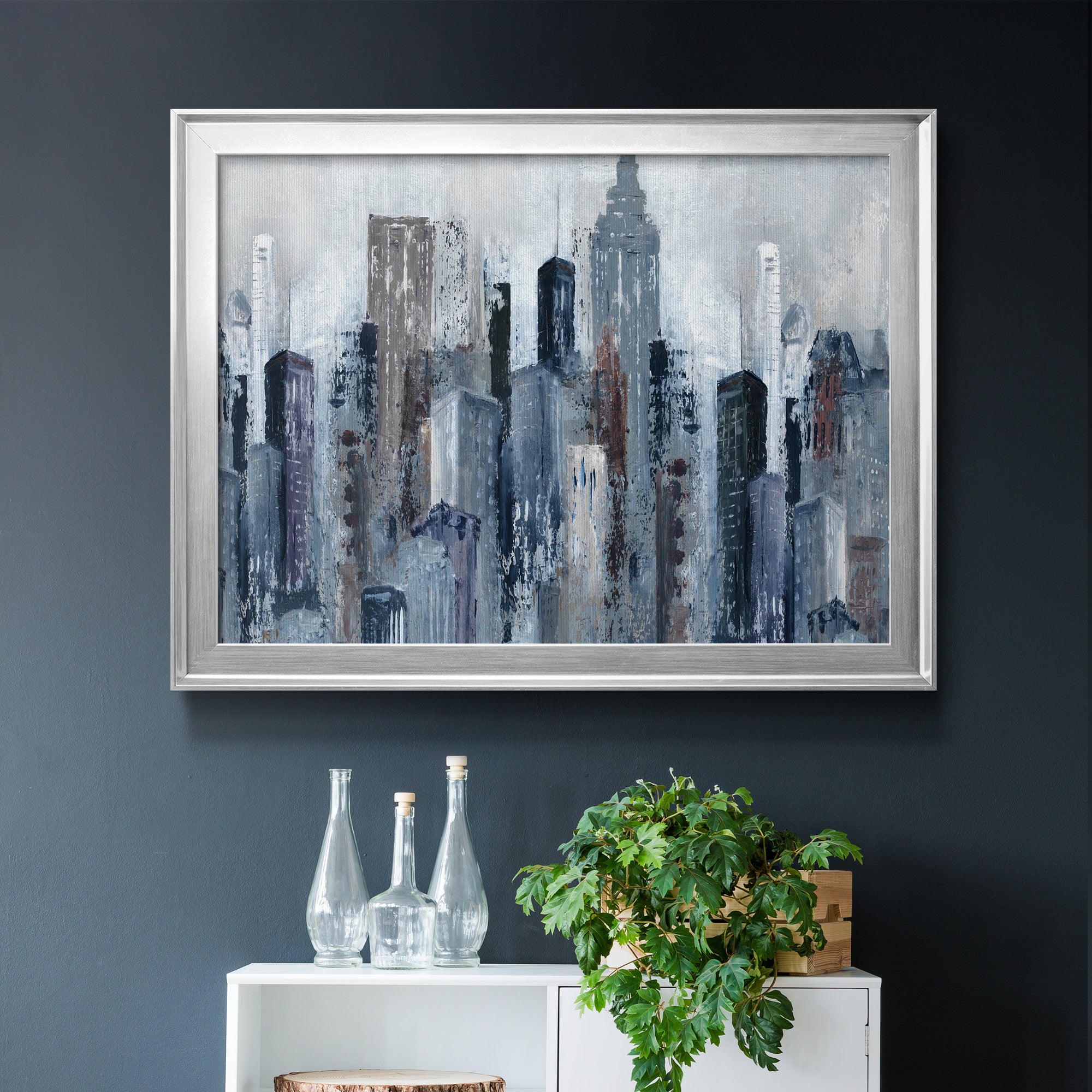City Mood Premium Classic Framed Canvas - Ready to Hang