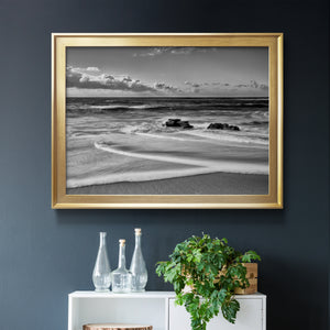 Whispering Sands Beach Premium Classic Framed Canvas - Ready to Hang