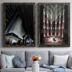 Nocturne - Premium Framed Canvas 2 Piece Set - Ready to Hang