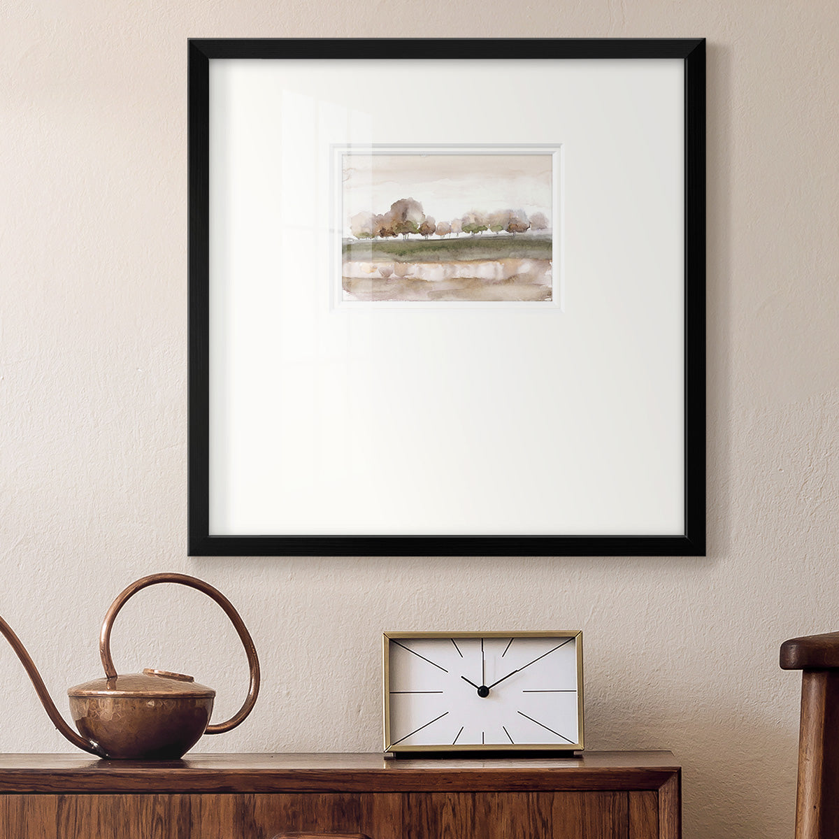 Soft Welcome Spring Premium Framed Print Double Matboard