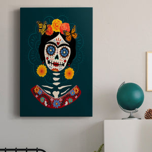 Bright Day of the Dead I Premium Gallery Wrapped Canvas - Ready to Hang