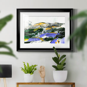 Silent Mountain II - Modern Framed Art Print