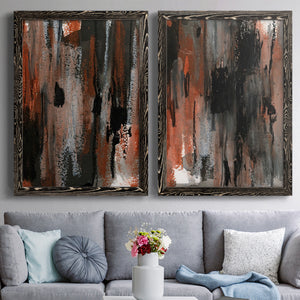 Loft Pastel VII - Barnwood Framed Canvas Set