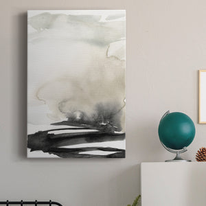 Ebony Horizon Triptych I - Canvas Art Print