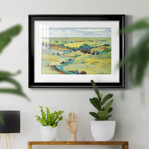 Idyll Sweep - Modern Framed Art Print