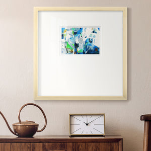 Down the Rapids Premium Framed Print Double Matboard