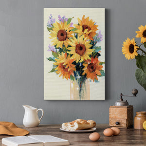 Fresh Cut Flowers II Premium Gallery Wrapped Canvas - Ready to Hang