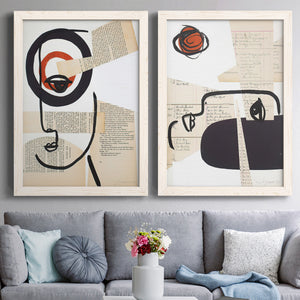 Faces of A Century I - Barnwood Framed Canvas Set