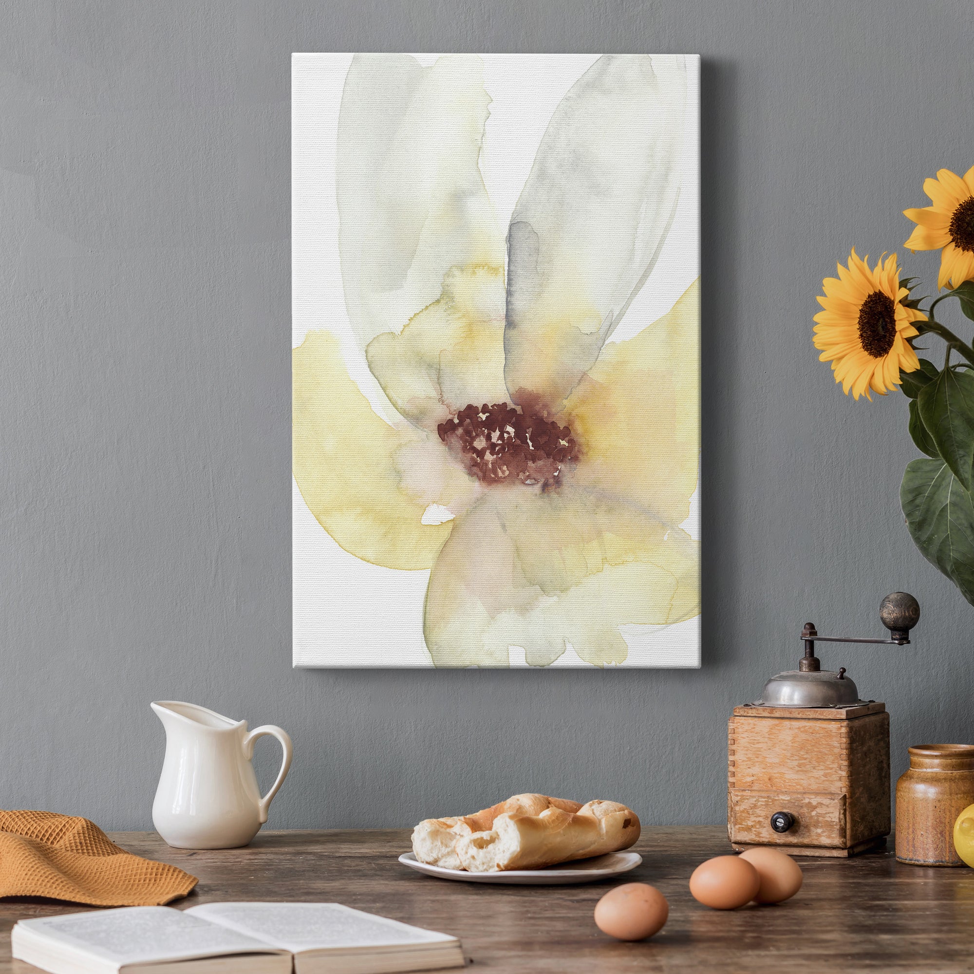 Lush Flower I Premium Gallery Wrapped Canvas - Ready to Hang