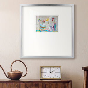 Play Time- Premium Framed Print Double Matboard