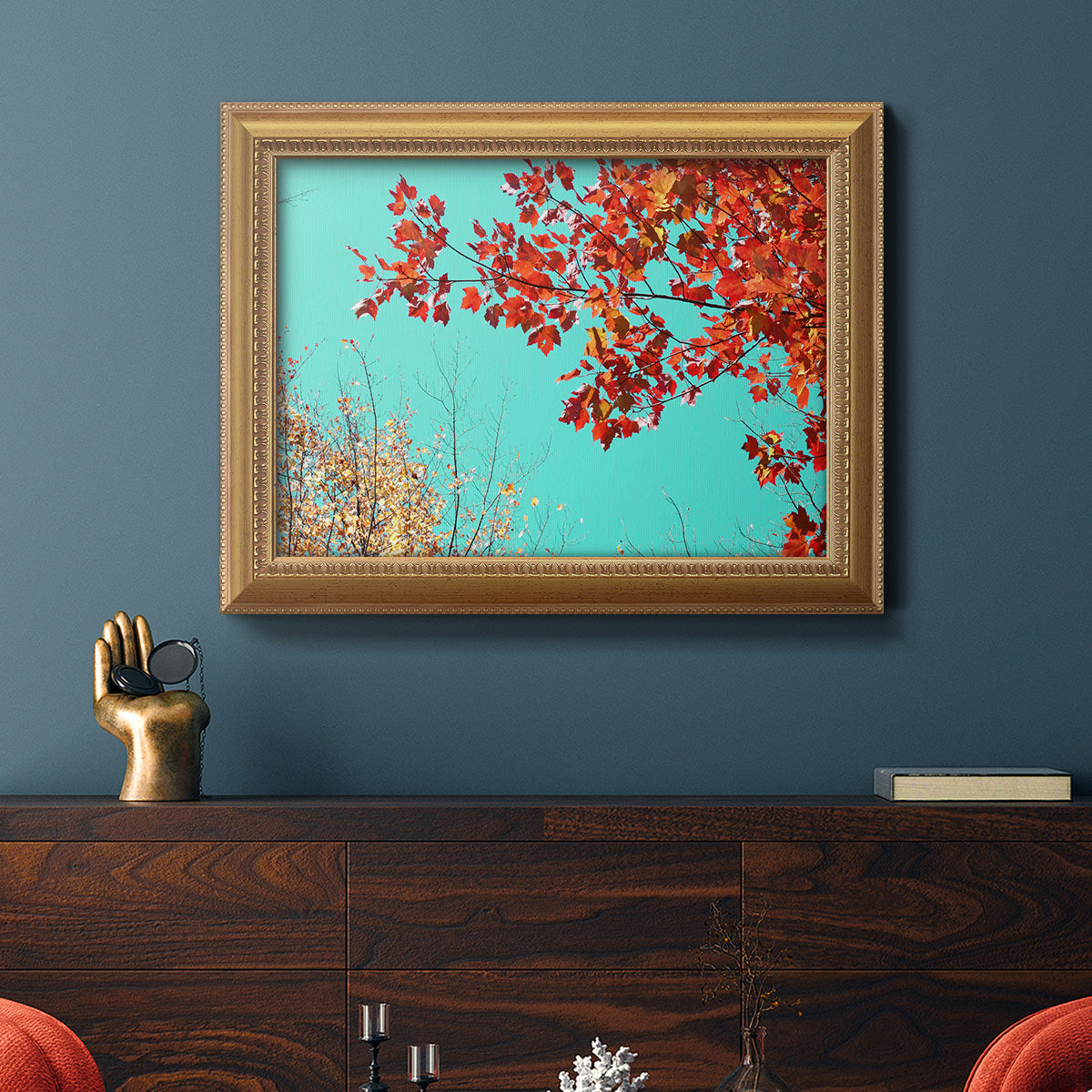 Autumn Tapestry I Premium Framed Canvas- Ready to Hang