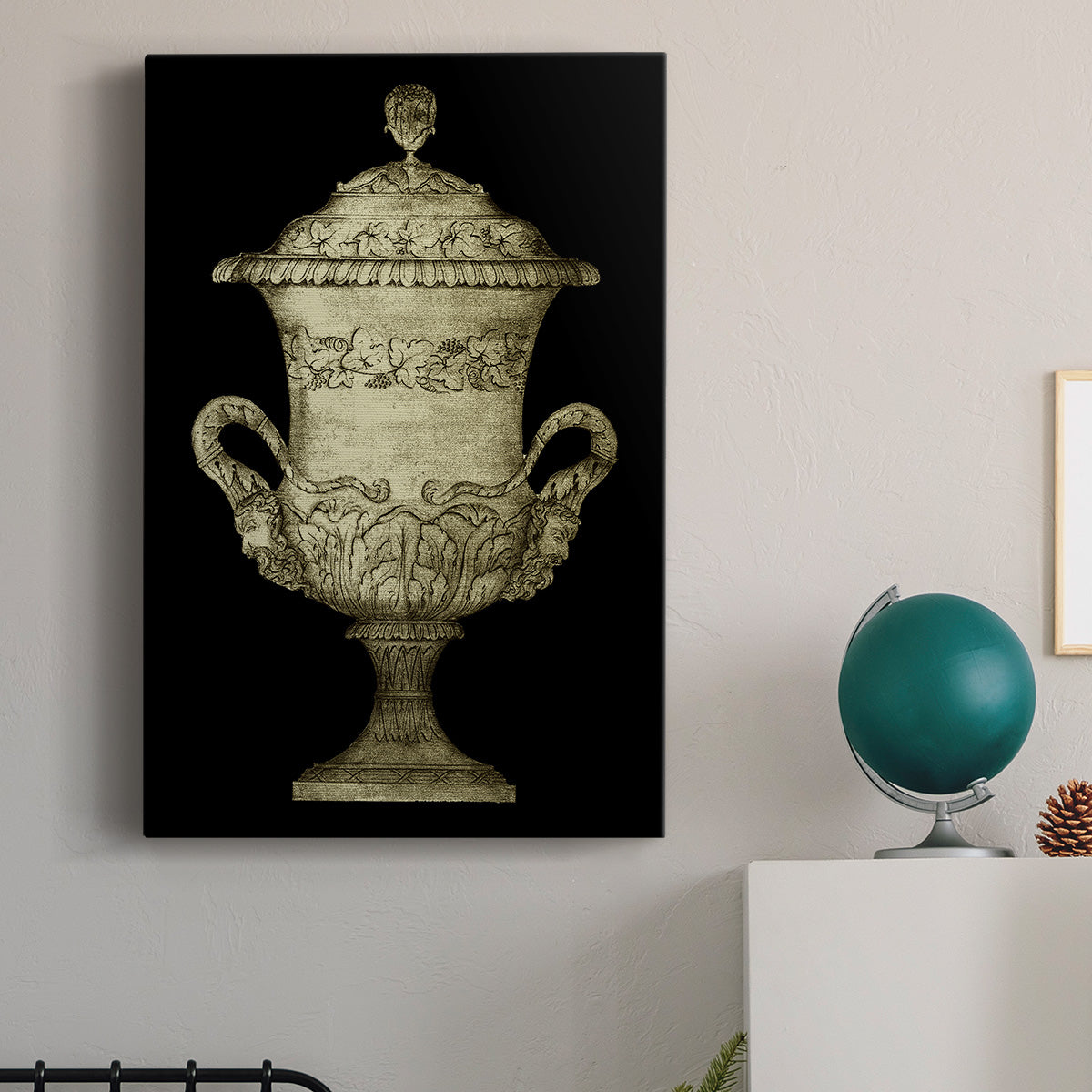 Garden Antiquities IV Premium Gallery Wrapped Canvas - Ready to Hang