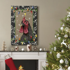 County Christmas Farm IV - Gallery Wrapped Canvas