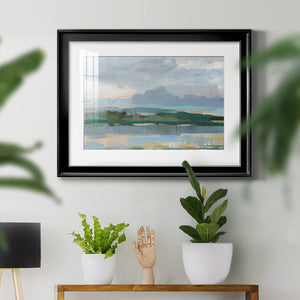 Twilight Vista Study II - Modern Framed Art Print