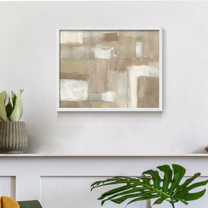 41962,abstract art,wall decor,neutral tones,modern frame,contemporary design,home decoration,minimalist,soft colors,soothing atmosphere,beige,white,taupe,interior design,room enhancement,contemporary art,textured artwork,canvas,aesthetic decor,color palette,gallery wall,stylish living,office decor,abstract painting,elegance,room ambiance,warm tones,design inspiration,creative space,art piece,chic decor,minimalism,artist creation,visual art,decor ideas,interior aesthetics,modern artwork,Re-stickable,Abstract