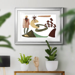 Vintage Vibes IV - Modern Framed Art Print