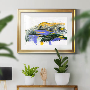 Silent Mountain V - Modern Framed Art Print