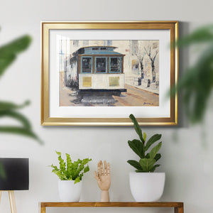 Cable Town - Modern Framed Art Print
