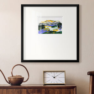 Silent Mountain I Premium Framed Print Double Matboard